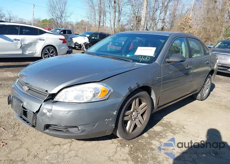 2007 Chevrolet Impala Lt from USA, damaged, VIN 2G1WC58R079194488